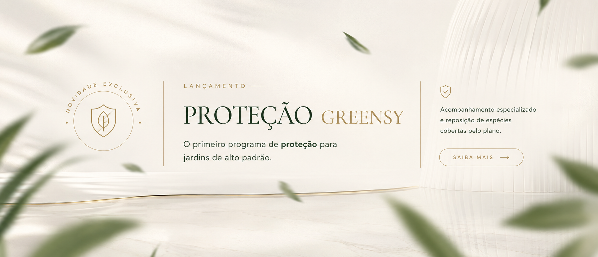 Proteção Greensy - Seguro para Jardins